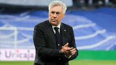 Carlo Ancelotti, entrenador del Real Madrid.