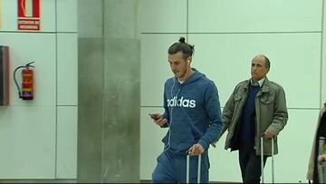 Bale ya está en Madrid tras reunirse con su agente en Londres