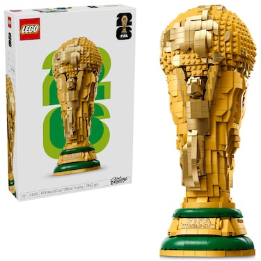 LEGO lanza el trofeo oficial del Mundial 2026 en un set épico de 2.842 piezas
