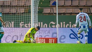 Gianfranco Gazzaniga es el portero de la Copa del Racing de Ferrol.