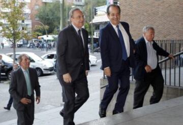 Florentino Pérez y Manolo Redondo.