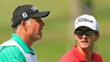 Williams con Adam Scott.