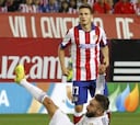 Saúl ha jugado la Supercopa con dos dorsales diferentes