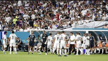 Parón en el Real Madrid-Manchester