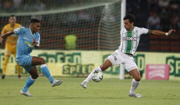 Cristian Blanco, en propia puerta, y Diomar Díaz anotaron los goles de la victoria histórica de Jaguares de Córdoba ante Nacional. Diego Braghieri puso el descuento