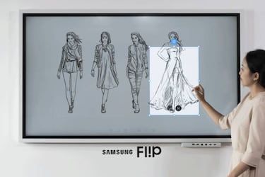 Flip 2, la nueva pizarra digital de Samsung: adiós tizas