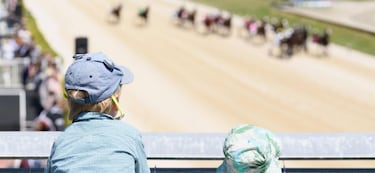 Pequeños aficionados a los caballos