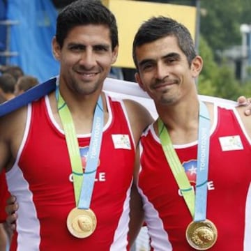 Los chilenos se quedaron con el primer lugar en el Par Masculino de Remo en los Panamericanos de Toronto 2015. 