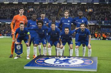 Equipo del Chelsea.