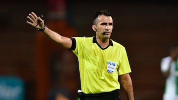 Carlos Betancurt, árbitro de Nacional - Millonarios