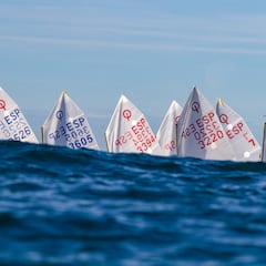 Última prueba del año de vela ligera en el Abra