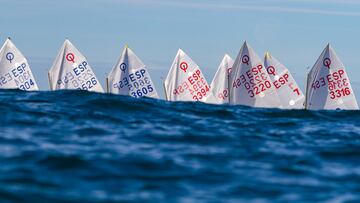 Última prueba del año de vela ligera en el Abra