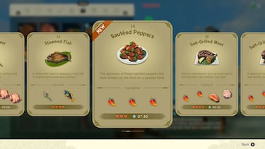 The Legend of Zelda: Tears of the Kingdom - how to cook, best recipes