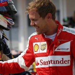A Vettel no le importaría ser de nuevo compañero de Ricciardo