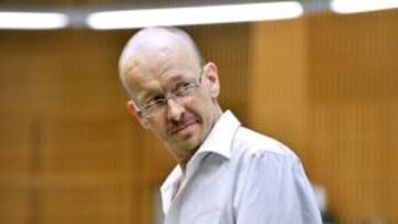 Peter Mangs durante el juicio que le conden&oacute; a cadena perpetua.
