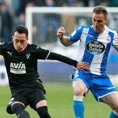 El Eibar no puede aprovechar el circo del Deportivo