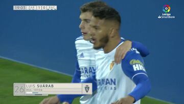 Resumen y goles del Zaragoza vs. Racing de LaLiga SmartBank