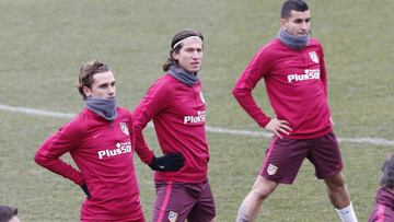 10/02/17 ATLETICO DE MADRID
ENTRENAMIENTO
GRIEZMANN , FILIPE LUIS , CORREA