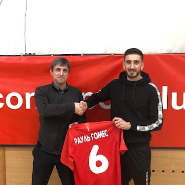 Raúl Gómez: "Me he adaptado bien a Rusia, pero toca parar"