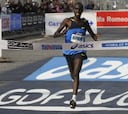 Élite africana en los maratones de París y Rotterdam