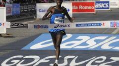 Élite africana en los maratones de París y Rotterdam
