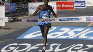 El keniano Vincent Kipruto corre este domingo en Par&iacute;s, donde ya venci&oacute; en 2009. 