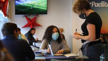 18-12-2020. Terrassa. Restaurante especialista en paellas y los nuevos. La Paellita . © Foto: Cristobal Castro.