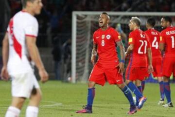 Arturo Vidal, a 10 años de su debut en la Roja.