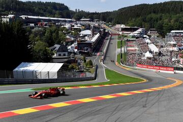 Pole para Leclerc en el Gran Premio de Bélgica