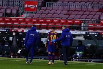 Coutinho sale lesionado. 