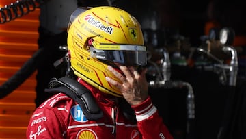 Lewis Hamilton (Ferrari SF-25). Spa-Francorchamps, Bélgica. F1 2025.