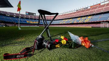 29/10/19 PARTIDO PRIMERA DIVISION
 BARCELONA - VALLADOLID
 HOMENAJE A FERRAN ZUERAS