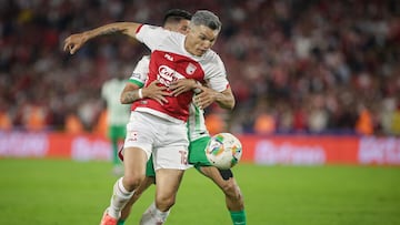 Horarios, cómo y dónde ver Santa Fe - Nacional partido de la fecha 5 de la Liga BetPlay que se jugará en el estadio El Campín de Bogotá.