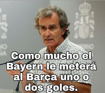 La derrota histórica del Barcelona, protagonista de los memes de la Champions