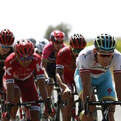 Resumen de la 9ª etapa de la Vuelta España: victoria y liderato para De la Cruz