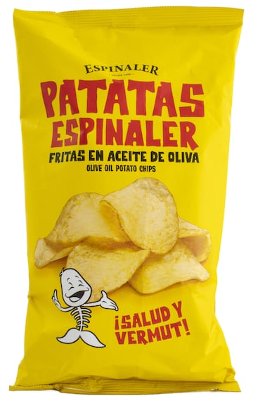 Patatas fritas de bolsa Espinaler.