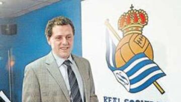 <b>A LO SUYO. </b>Miguel Fuentes no tiene ninguna intención de abandonar la presidencia de la Real.