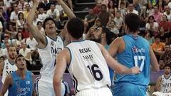 El Madrid suma y sigue ante un Estu que ilusiona