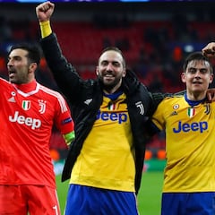 Higuaín y Dybala llevan a la Juventus a cuartos de final
