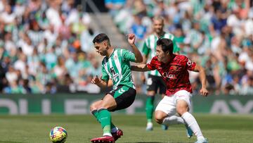 Ayoze, ante el Mallorca.