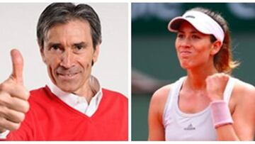 Lobo Carrasco felicita a Muguruza y le tachan de machista
 @twitter