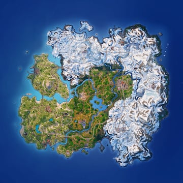 Fortnite Chapter 5 Season 1: this is the new map of “Underground