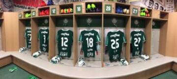 Miguel Borja ya viste la camiseta 12 de Palmeiras