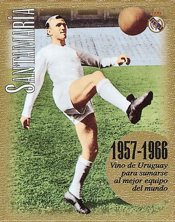 Cuatro títulos con Real Madrid  (1958, 1959, 1960 y 1966).