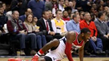 John Wall, durante un partido este mes de enero.