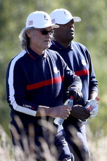 Kurt Russell y Samuel L Jackson.