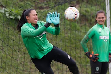 Entrenamiento de Nacional Femenino.