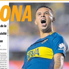 "Caradona", así es llamado Edwin Cardona por la prensa argentina
