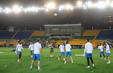 El Real Madrid cerró su preparación en Kazajistán con una sesión intensa en el Ortalyq Stadıon.