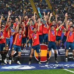 España-Alemania: la victoria y la celebración en imágenes